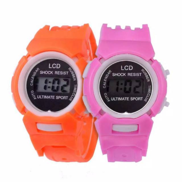 Jam tangan anak digital / jam tangan anak import