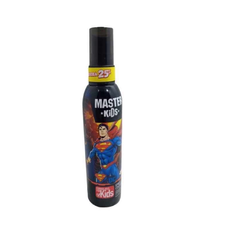 MASTER KIDS COLOGNE SUPERMAN 80ml + (20ml) EXTRA 25%