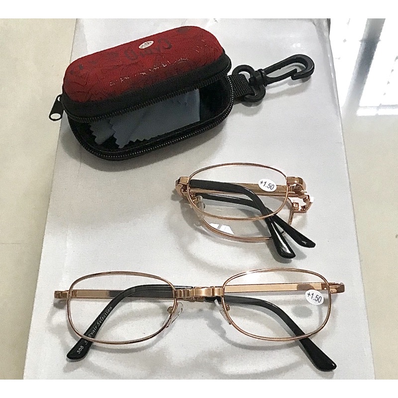 Kacamata baca lipat murah + box