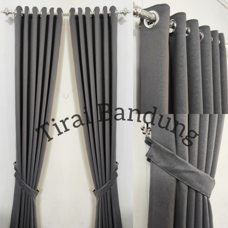 Gorden Blackout Lebar 260cm X Tinggi 200, 250, 270 Dan 300cm, Gorden Polos, Gorden Jendela Minimalis