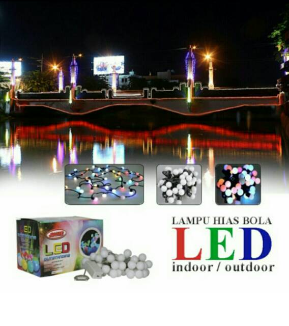 Lampu Tumblr Lampu Hias Dekorasi 50 LED Bola