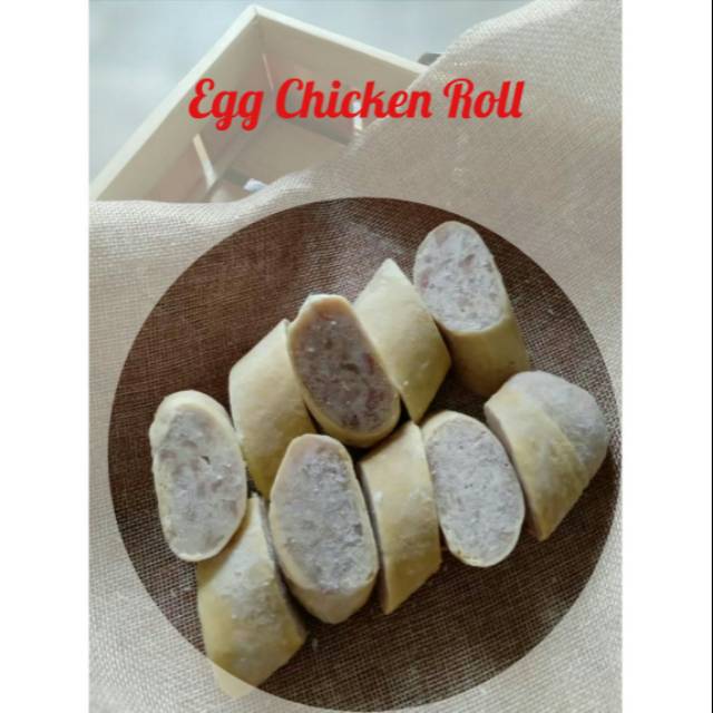 

Premium Bento Egg chicken roll isi 10