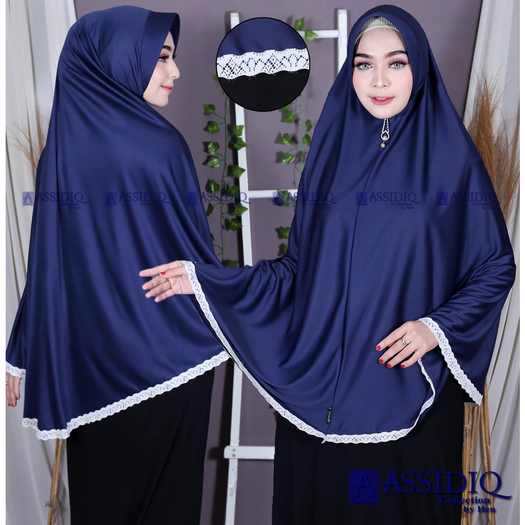 JILBAB JUMBO/JILBAB ORIGINAL ASSIDIQ / HIJAB JUMBO MURAH / HIJAB XXL RENDA
