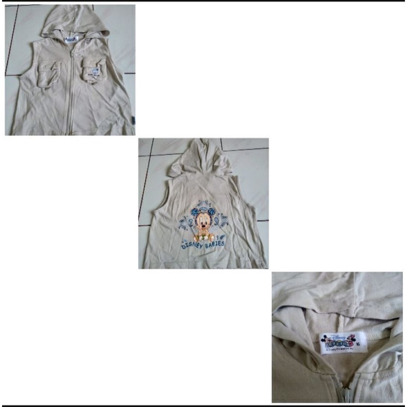 sweater hoodie tanpa lengan
