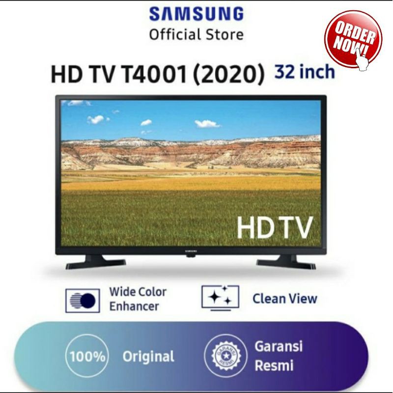 Led Tv Samsung 32 Inch 32t4001 Hd Digital Tv New 2020 Garansi Resmi Shopee Indonesia