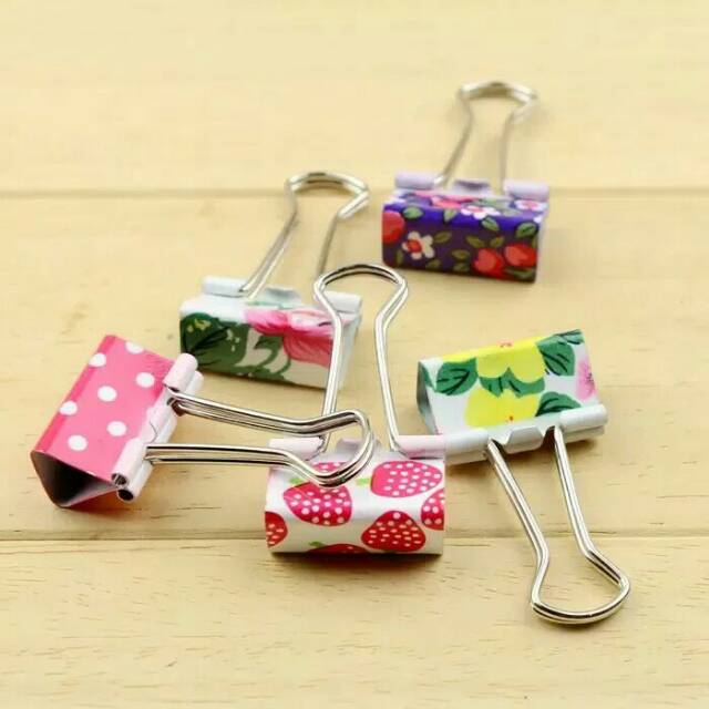 

Penjepit Kertas/Klip Kertas Bermotif 2.5cm