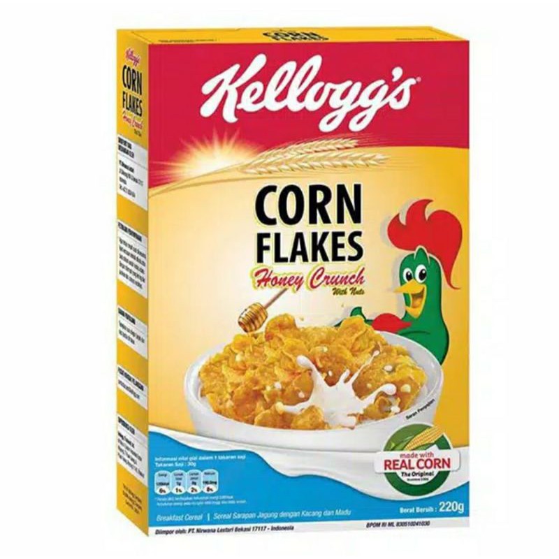 

Kelloggs Corn Flakes Honey Crunch 220 gr