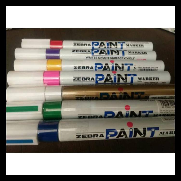 

Spidol Zebra Paint Marker Bermutu