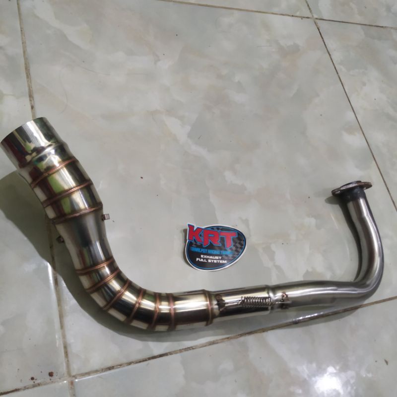LEHERAN KNALPOT INLET 38 MM VARIO 125 150 OLD NEW MATIC MODIF LEHER RACING TERLARIS TERMURAH-Vario kolong in 50