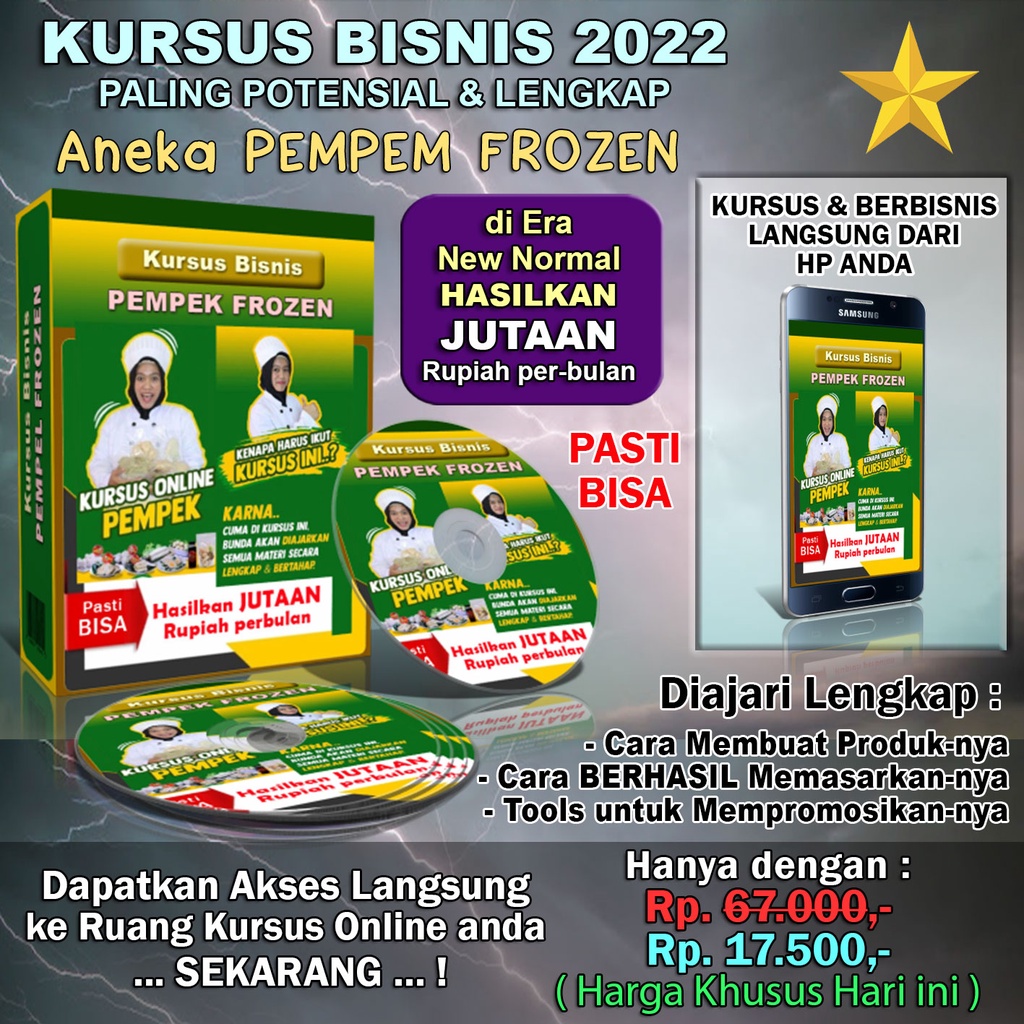 

TRAINING BISNIS KULINER : PEMPEK FROZEN
