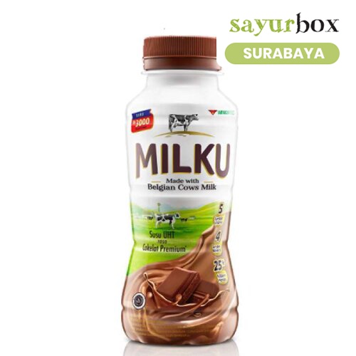 

Milku Susu UHT Cokelat 200 ml (Sayurbox) - SURABAYA