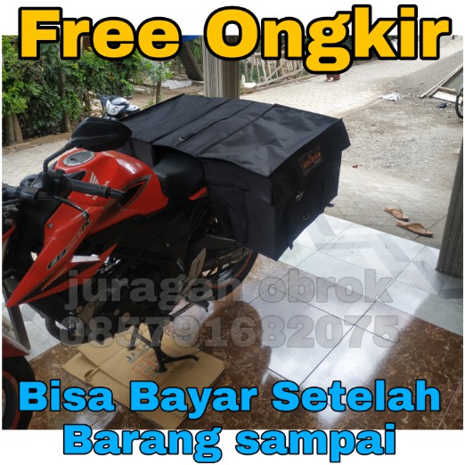 tas obrok kurir motor besar jumbo / TAS OBROK / TAS POS MOTOR / TAS SALES ( MERK FRES DAN GOLDEN )