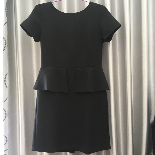 Dress Hitam Cole Preloved size L