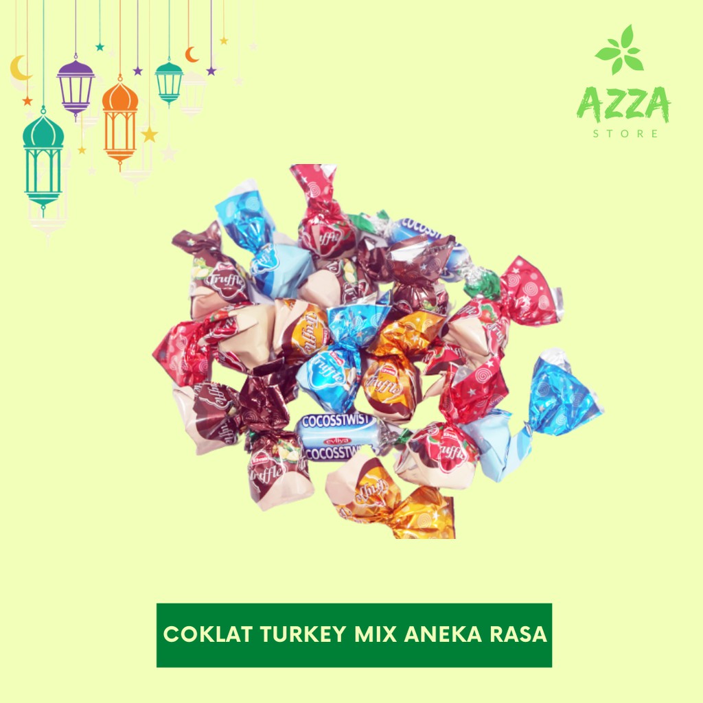 [250Gr] Coklat Turkey Mix Aneka Rasa 250 Gram