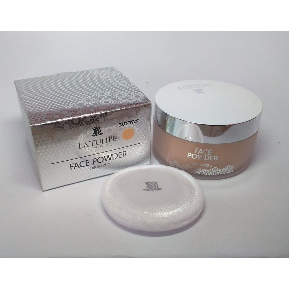 La Tulipe Face Powder/Bedak Tabur (New)