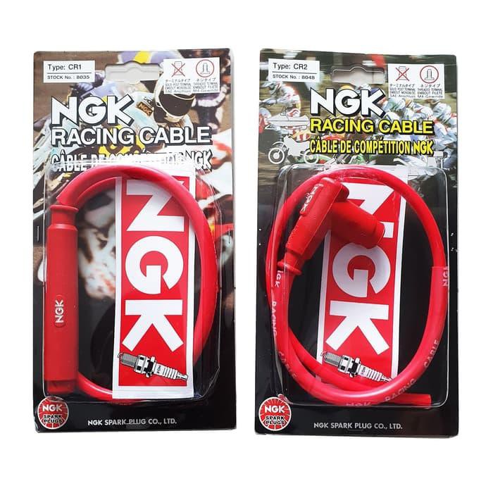 sparepart mobil-1041 Kabel Cop Tutup Busi NGK Racing Cable CR1 CR2