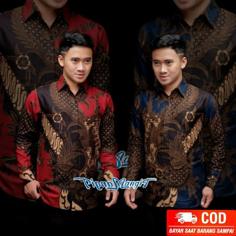 New ARRIVAL DISTRO BATIK PRIA BORDIR SOGAN HRBO26 BATIKAF NOTOARTO