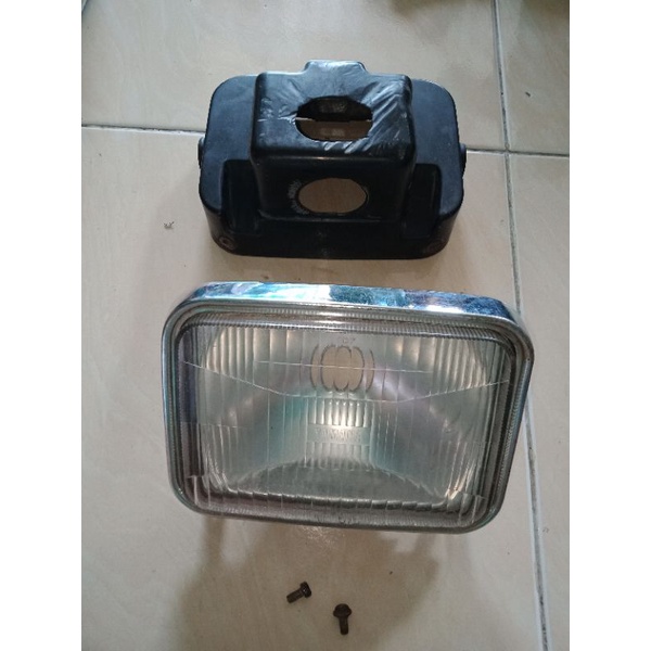 Lampu Depan Kotak Yamaha RX king RX-King 5T5 Head Lamp Lawas Cobra 5T5 ori
