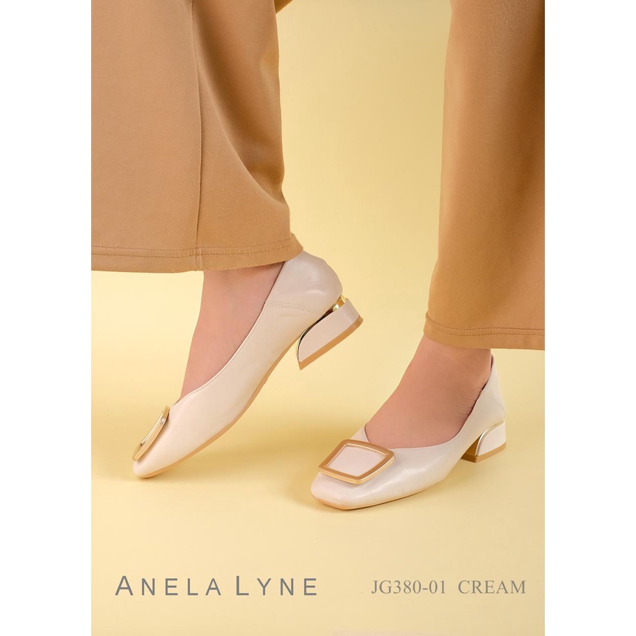 ANELA LYNE SEPATU TAPAK TAHU FLAT SHOES BLESIA G380-01 ORIGINAL