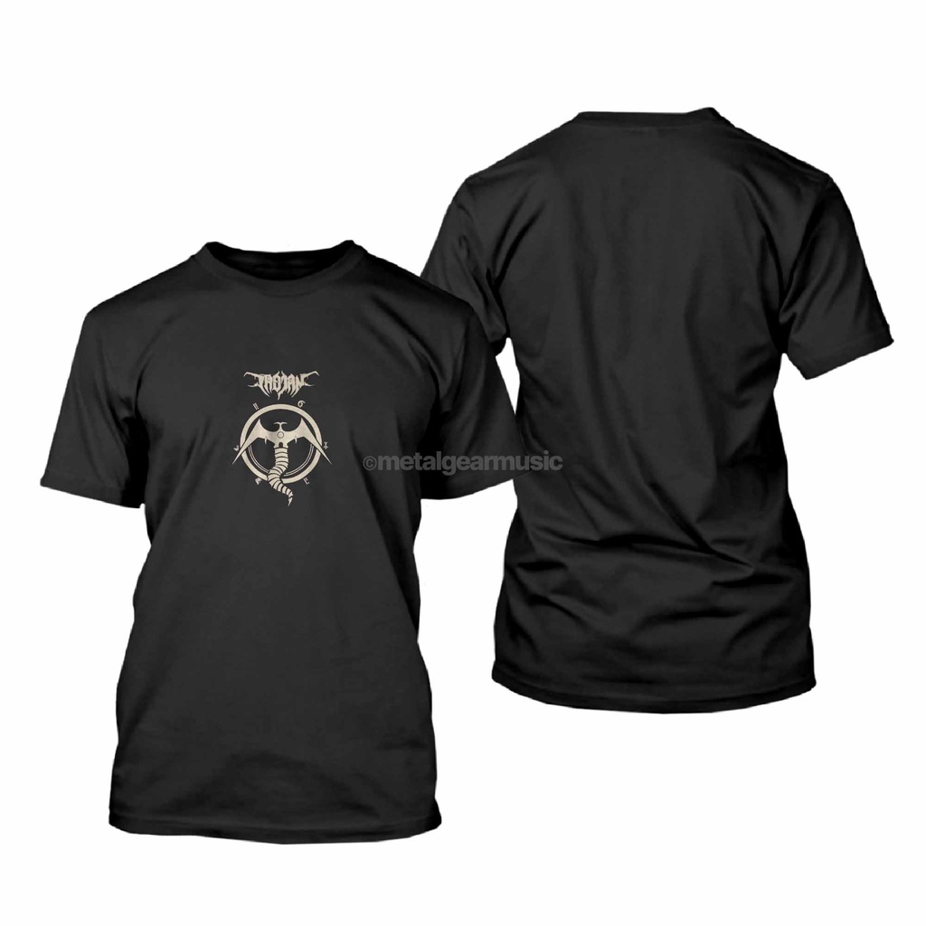 Metalgear Music Original  Trojan - Chest Icon Tshirt Baju Kaos