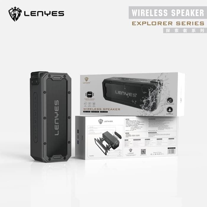 SPEAKER- SPEAKER OUTDOOR WATERPROOF LENYES S108 -SPEAKER.