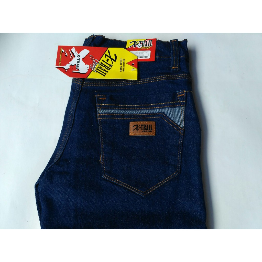 Celana distro pria pensil panjang jeans garment size 33-38