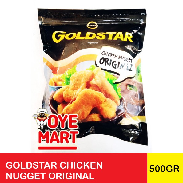 GOLDSTAR CHICKEN NUGGET ORIGINAL 500GR / NAGET AYAM