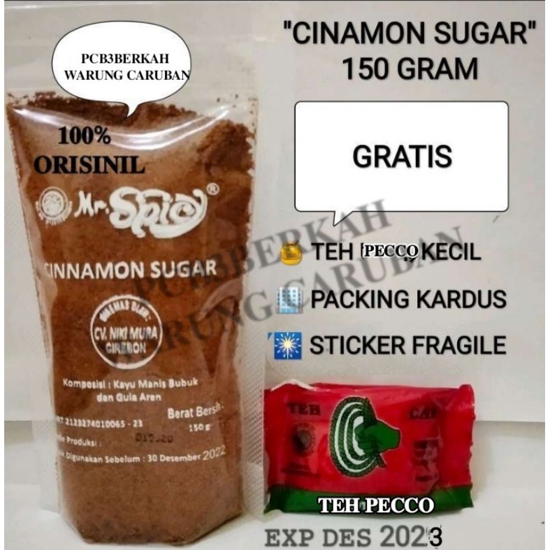 

BUBUK KAYU MANIS @150 GR BONUS PILIH