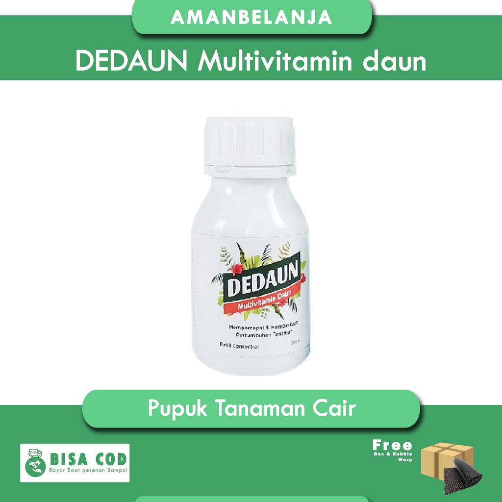 DEDAUN REFILL Pupuk Cair DEDAUN Refill 200ml