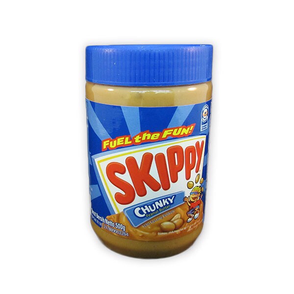 Skippy kasar chunky peanut butter 500 Gram