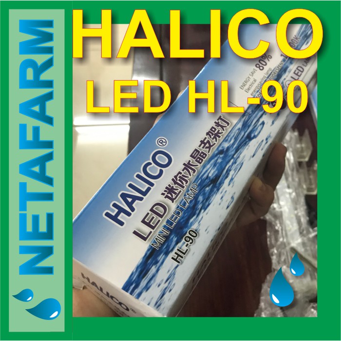 Lampu LED Hidroponik Terarium Aquarium Aquascape - HALICO HL 90