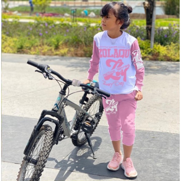 SET SETELAN CELANA ANAK GOWES KID DMR