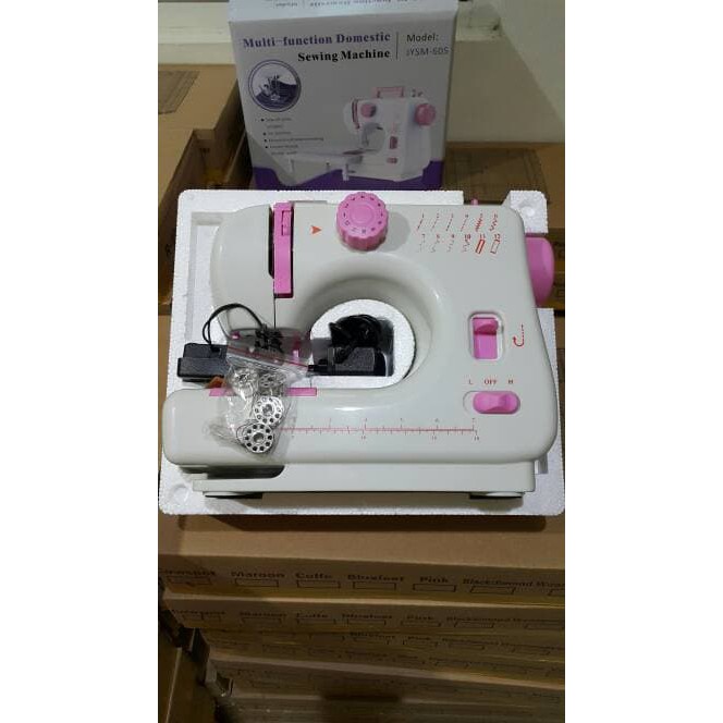 

Terlaris Mesin jahit 12 pola jahitan jiayie JYSM 605 Bonus packing bubble wrap Keren