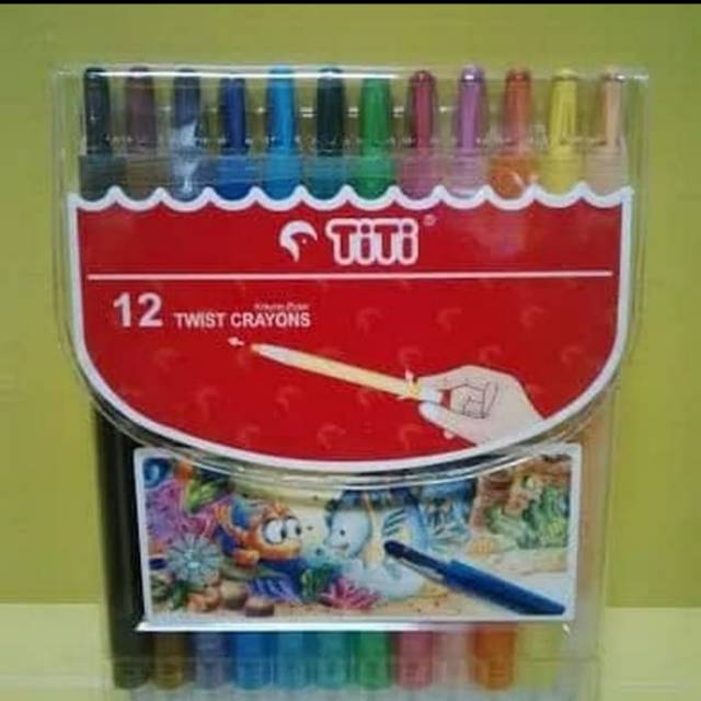 

Titi crayon 12 warna bisa di putar