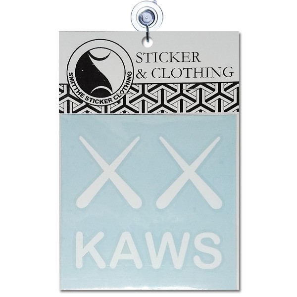 Stiker KAWS Logo Cutting Sticker untuk aksesoris Mobil Motor Oracal