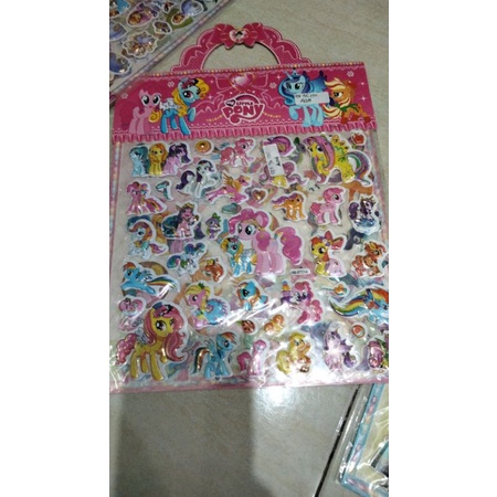 stiker anak frosen dan hello kitty