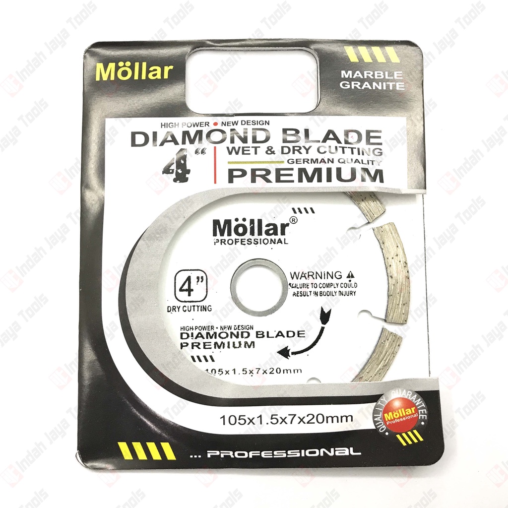 MOLLAR Diamond Wheel DRY Kering - Mata Pisau Potong Keramik Blade