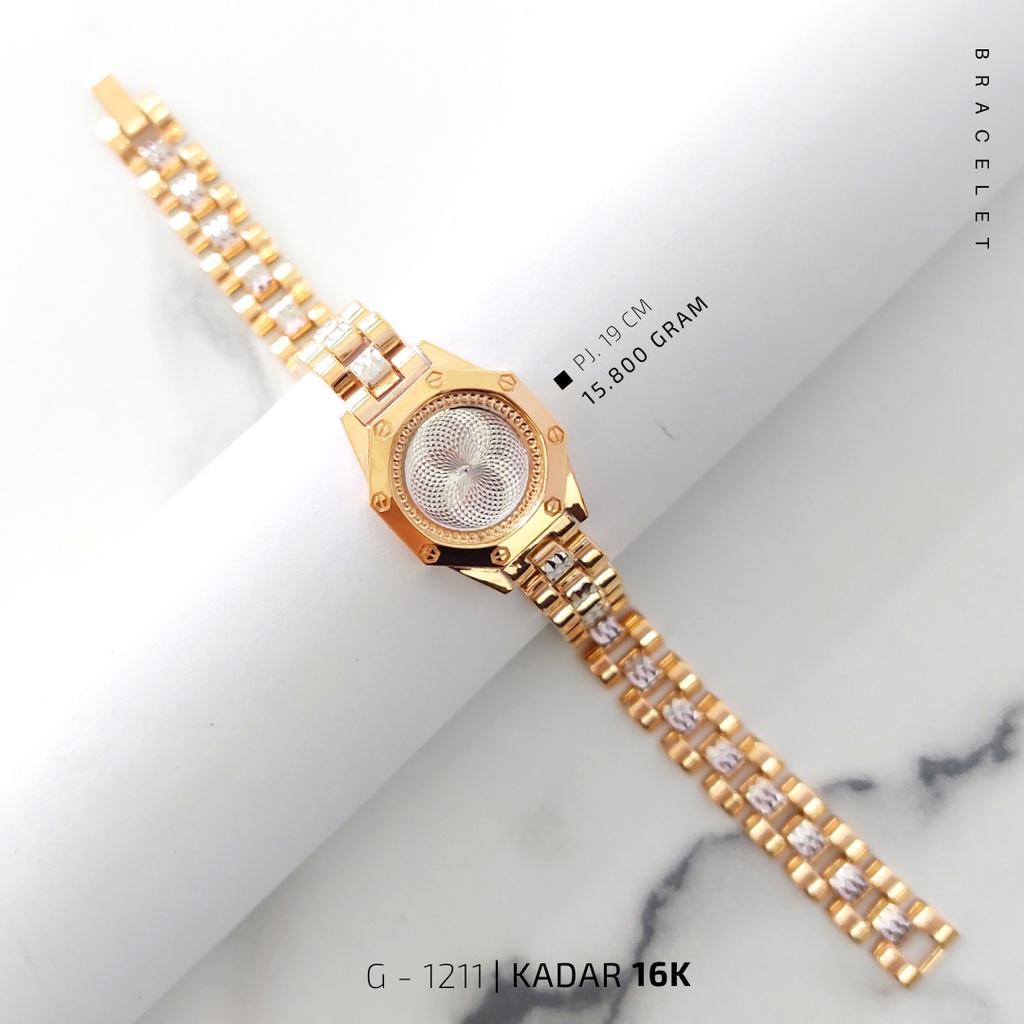 GELANG ROLEX MODEL ARLOJI AKSESORIES WANITA