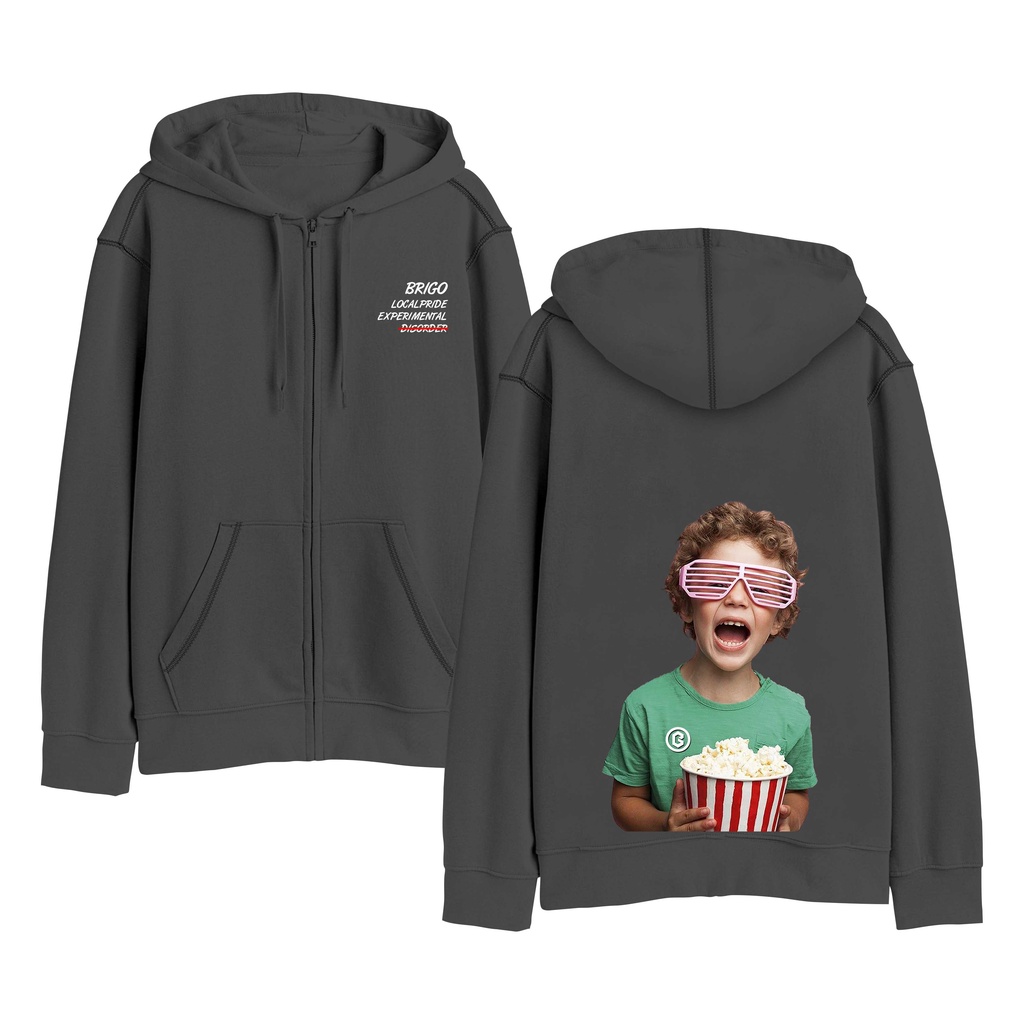 Sweater Hoodie Resleting BRIGO DISORDER Sablon DTF Fleece Cotton II BRIGO Zipper Jumper Hoodie DISORDER II M-XXL (Pria &amp; Wanita) Free stiker&amp;Gantungan Kunci