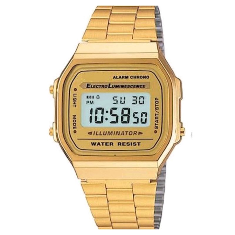 JAM TANGAN DIGITAL MODEL CASIO RANTAI