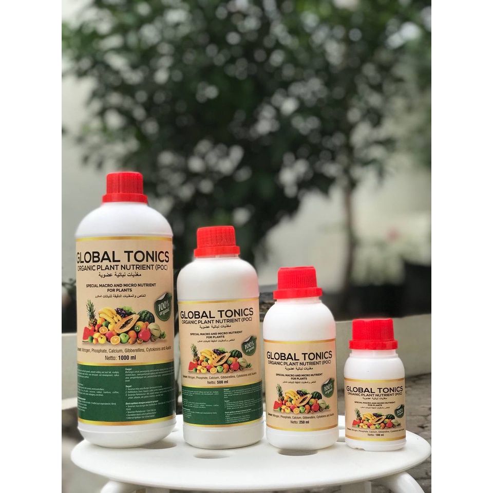 Pupuk organik cair (POC) Global Tonic ZPT Pupuk cair Penunjang hormon untuk tanaman