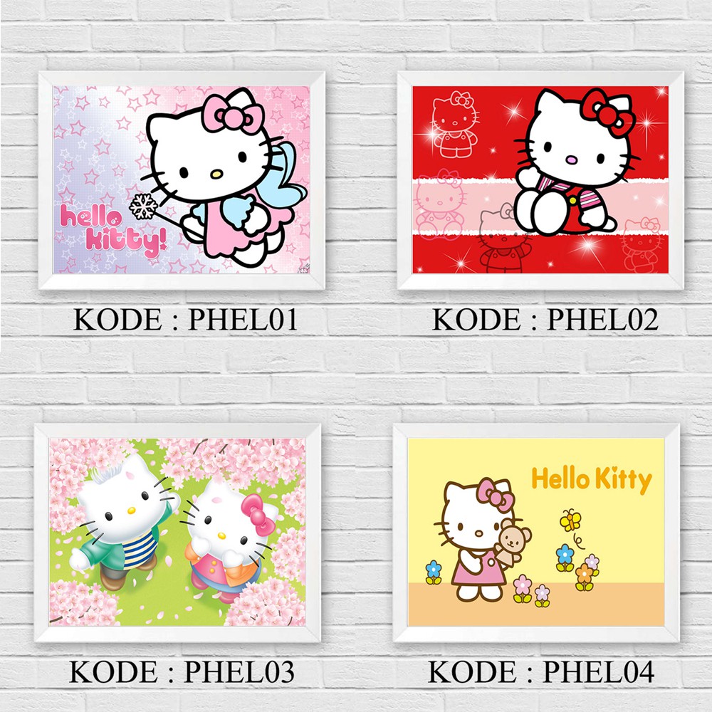 Poster Dinding Bingkai Dekorasi Rumah Kids Room HELLO KITTY Shopee Indonesia Poster Dinding Bingkai Dekorasi Rumah Kids Room HELLO KITTY Shopee Indonesia
