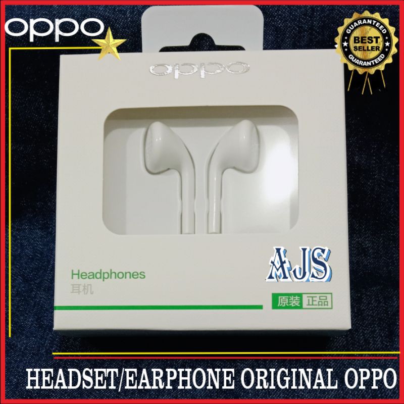 Headset Oppo F3 F5 F7 F9 ORIGINAL 100%