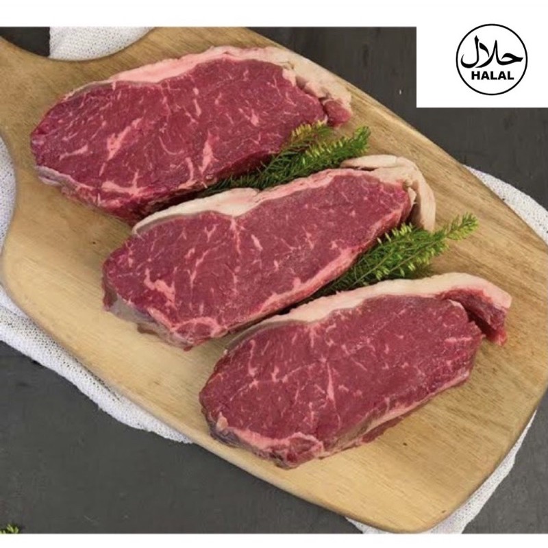 

BEEF SIRLOIN STEAK IMPOR AUSTRALIA GRADE A 500 GRAM