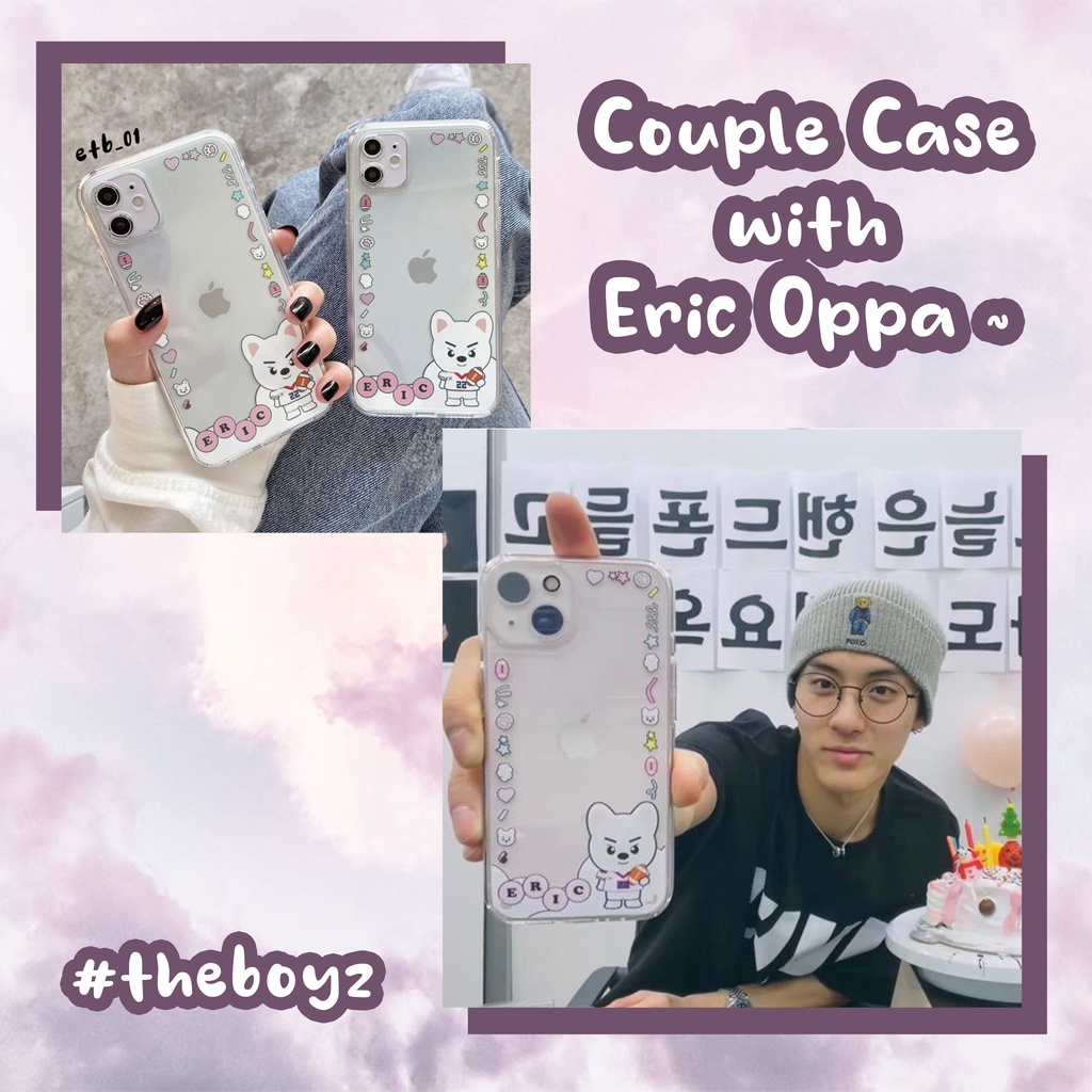 Custom Case Design Korean Border Series / Couple Case With Eric The Boyz / Eric Oppa Phone Case Soft