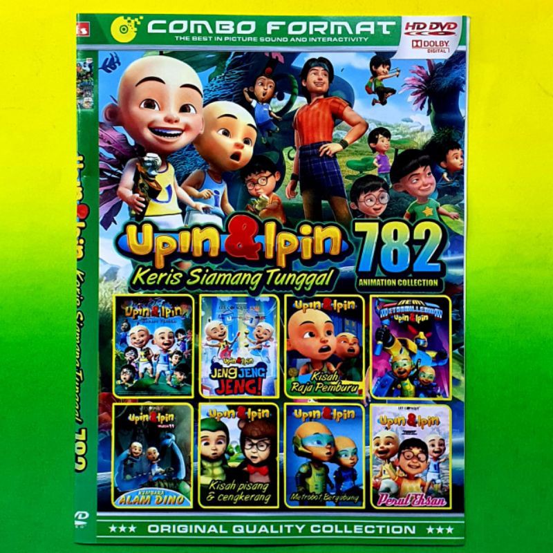 Kaset Film Edukasi Kartun Anak Terbaru Upin Ipin Movie Koleksi 782