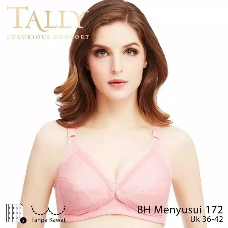 TALLY Bra Menyusui Nursing Bra 172 Busa Tipis Tanpa Kawat Original