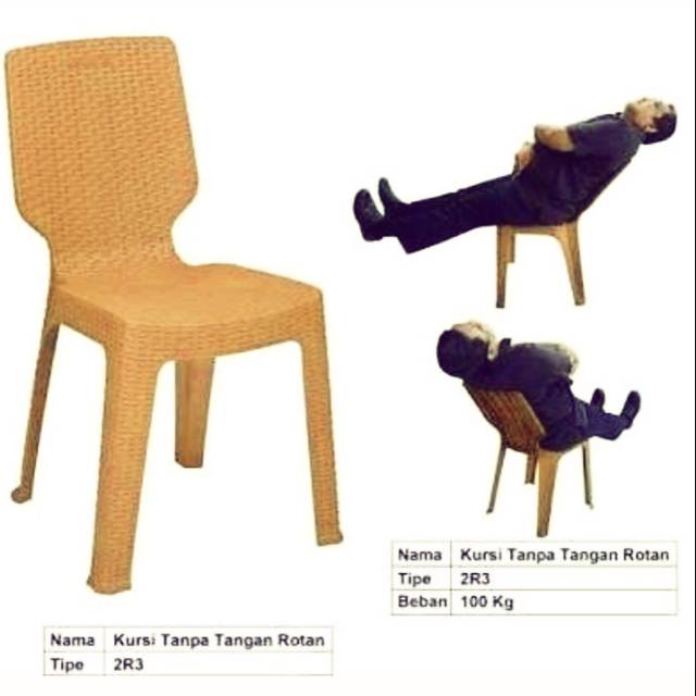 KURSI PLASTIK 2R3 NAPOLLY HUSUS GOSEND BANDUNG