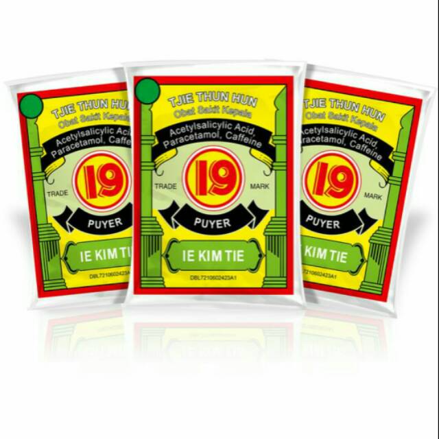 PUYER 19 OBAT SAKIT KEPALA