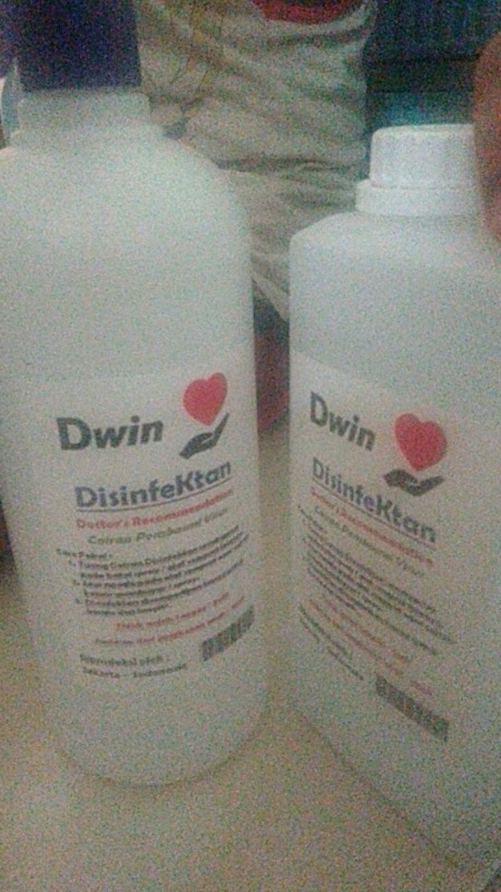 Disinfektan 1 Liter / 1000 Ml + Botol Spray Disinfectant Desinfektan
